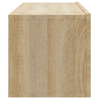 Wall TV Cabinets 2 pcs Sonoma Oak 100x30x30 cm Engineered Wood