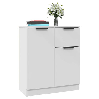 Sideboard White 60x30x70 cm Engineered Wood
