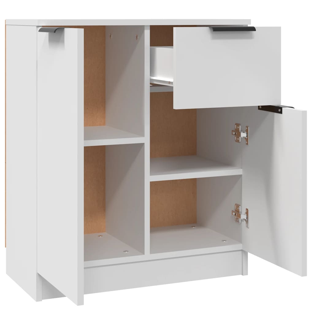 Sideboard White 60x30x70 cm Engineered Wood