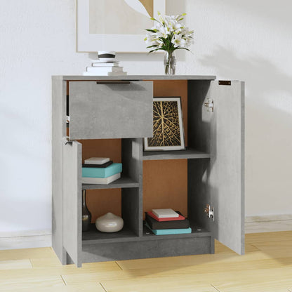 Sideboard Concrete Grey 60x30x70 cm Engineered Wood