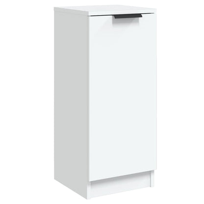 Sideboard White 30x30x70 cm Engineered Wood