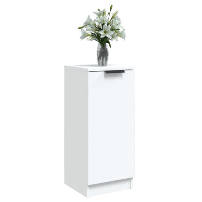 Sideboard White 30x30x70 cm Engineered Wood
