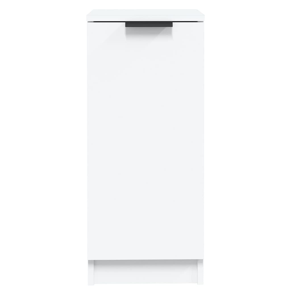 Sideboard White 30x30x70 cm Engineered Wood