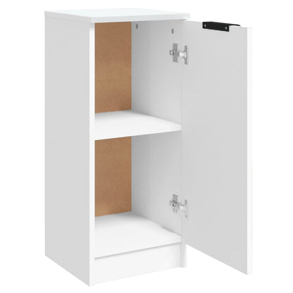 Sideboard White 30x30x70 cm Engineered Wood
