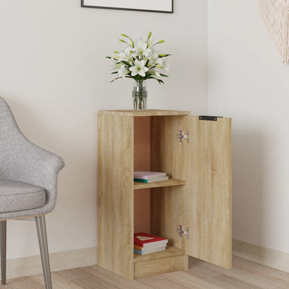 Sideboard Sonoma Oak 30x30x70 cm Engineered Wood