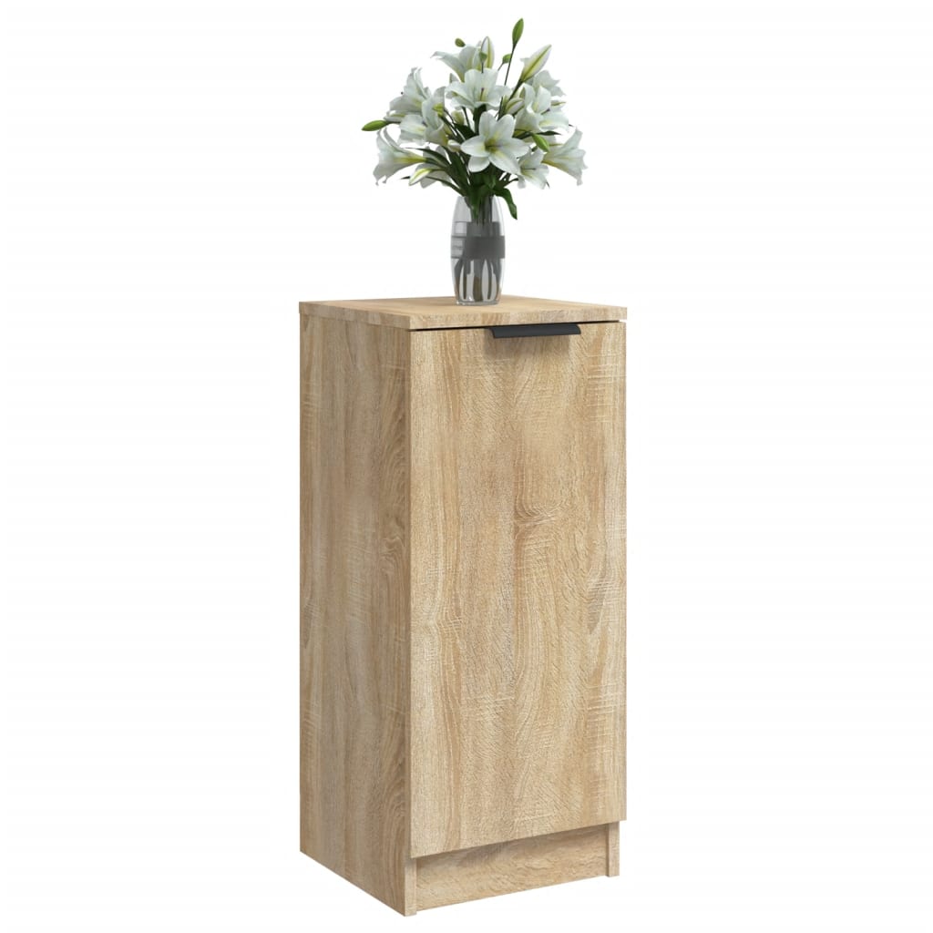 Sideboard Sonoma Oak 30x30x70 cm Engineered Wood