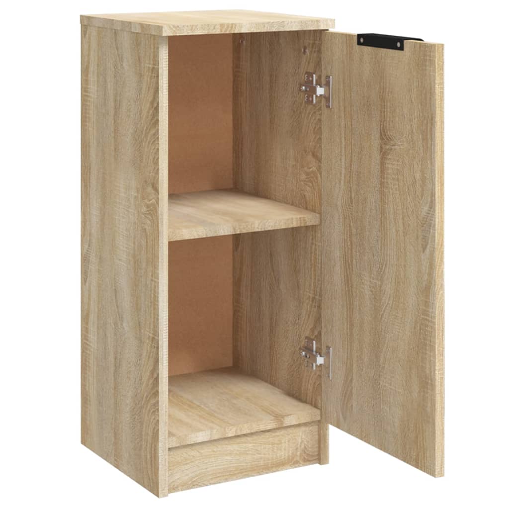 Sideboard Sonoma Oak 30x30x70 cm Engineered Wood