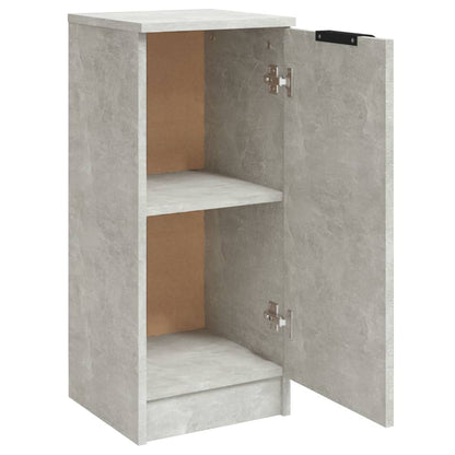 Sideboard Concrete Grey 30x30x70 cm Engineered Wood