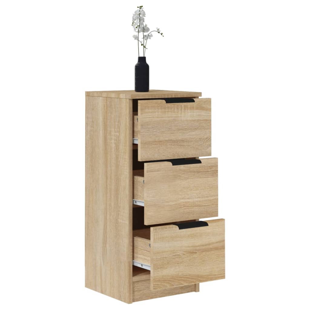 Sideboard | Sonoma oak | Engineered wood | Sideboard | Square | Modern
