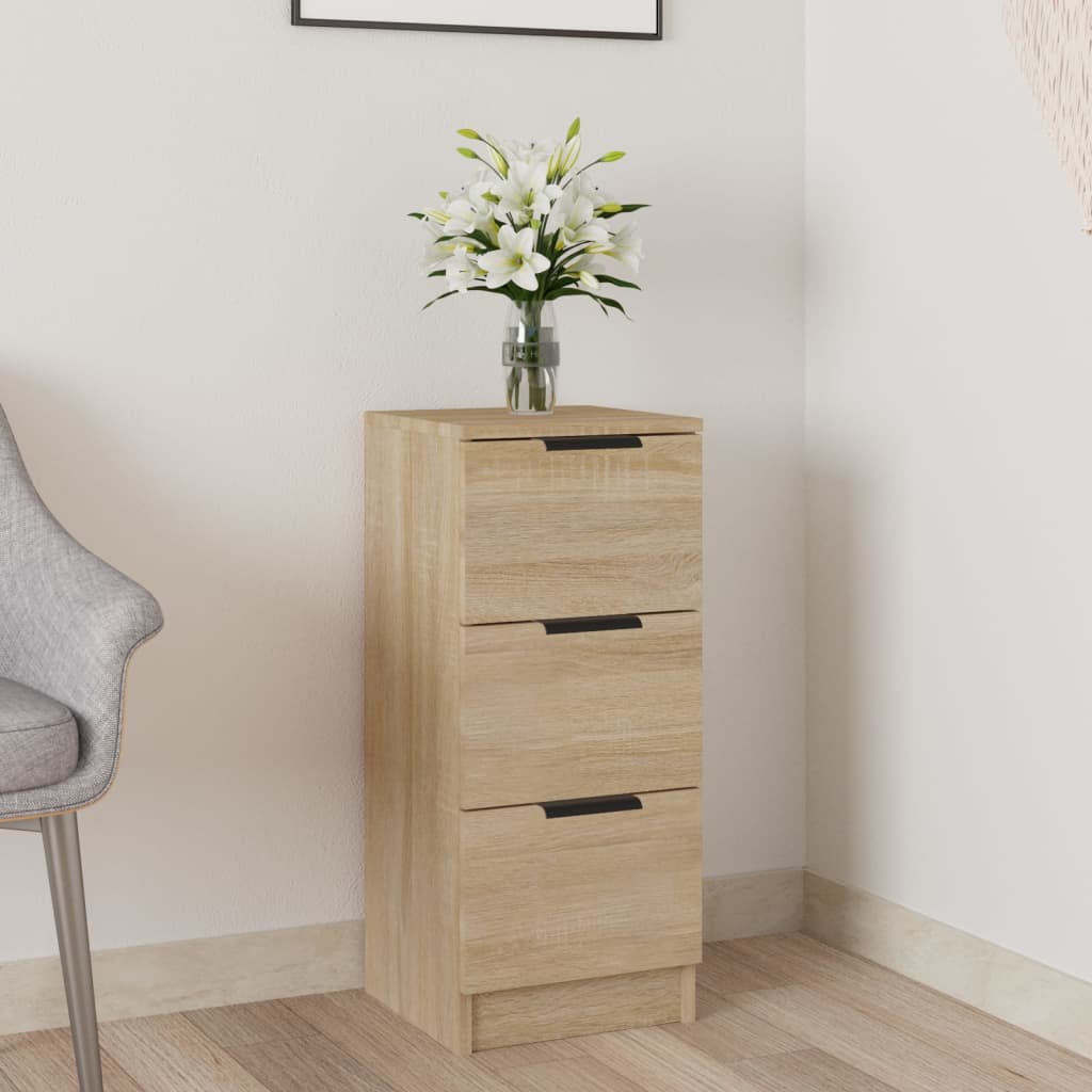 Sideboard | Sonoma oak | Engineered wood | Sideboard | Square | Modern