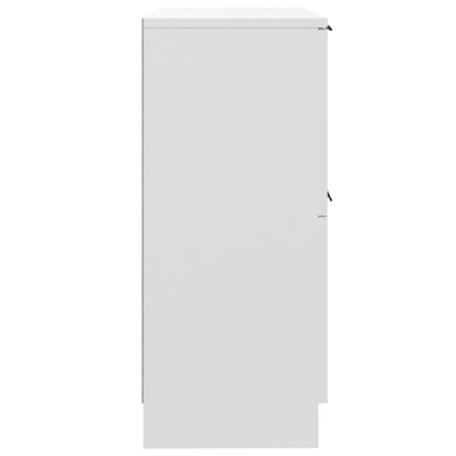 Sideboard White 30x30x70 cm Engineered Wood