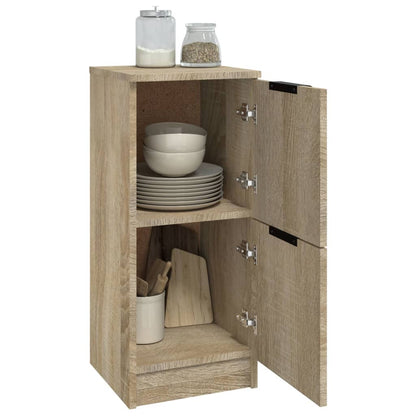 Sideboard Sonoma Oak 30x30x70 cm Engineered Wood