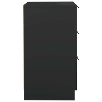 Bedside Cabinets 2 pcs Black 40x36x65 cm