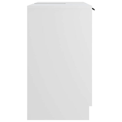 Bathroom Cabinet White 64,5x33,5x59 cm Engineered Wood