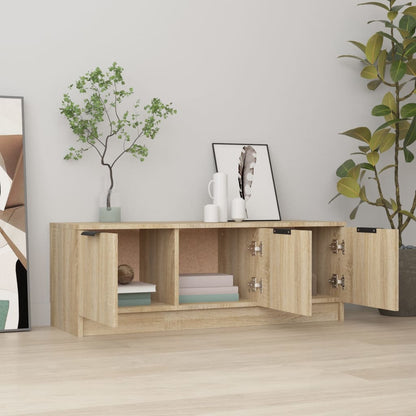 TV Cabinet Sonoma Oak 102x35x36.5 cm Engineered Wood