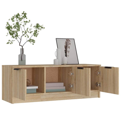 TV Cabinet Sonoma Oak 102x35x36,5 cm Engineered Wood
