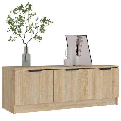 TV Cabinet Sonoma Oak 102x35x36.5 cm Engineered Wood