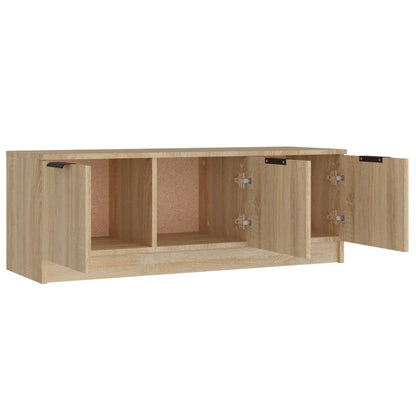 TV Cabinet Sonoma Oak 102x35x36.5 cm Engineered Wood
