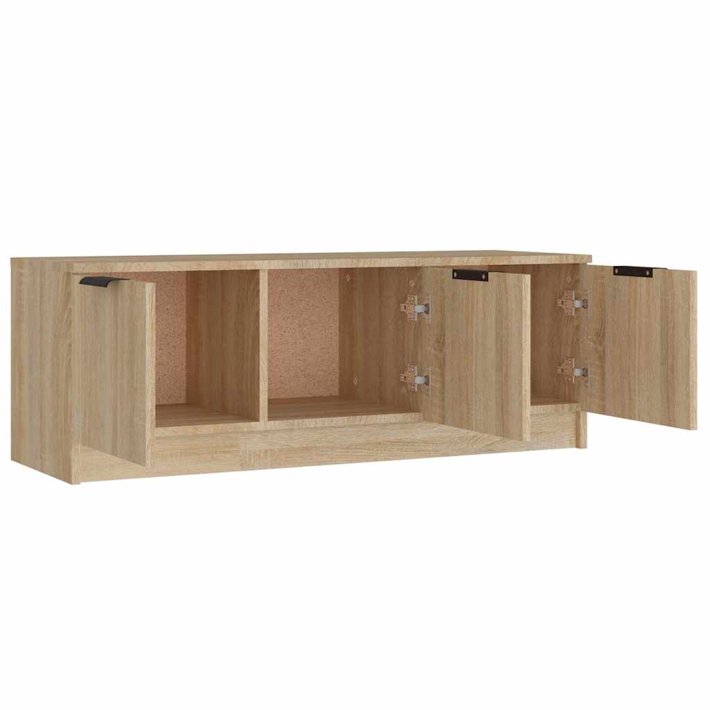 TV Cabinet Sonoma Oak 102x35x36,5 cm Engineered Wood