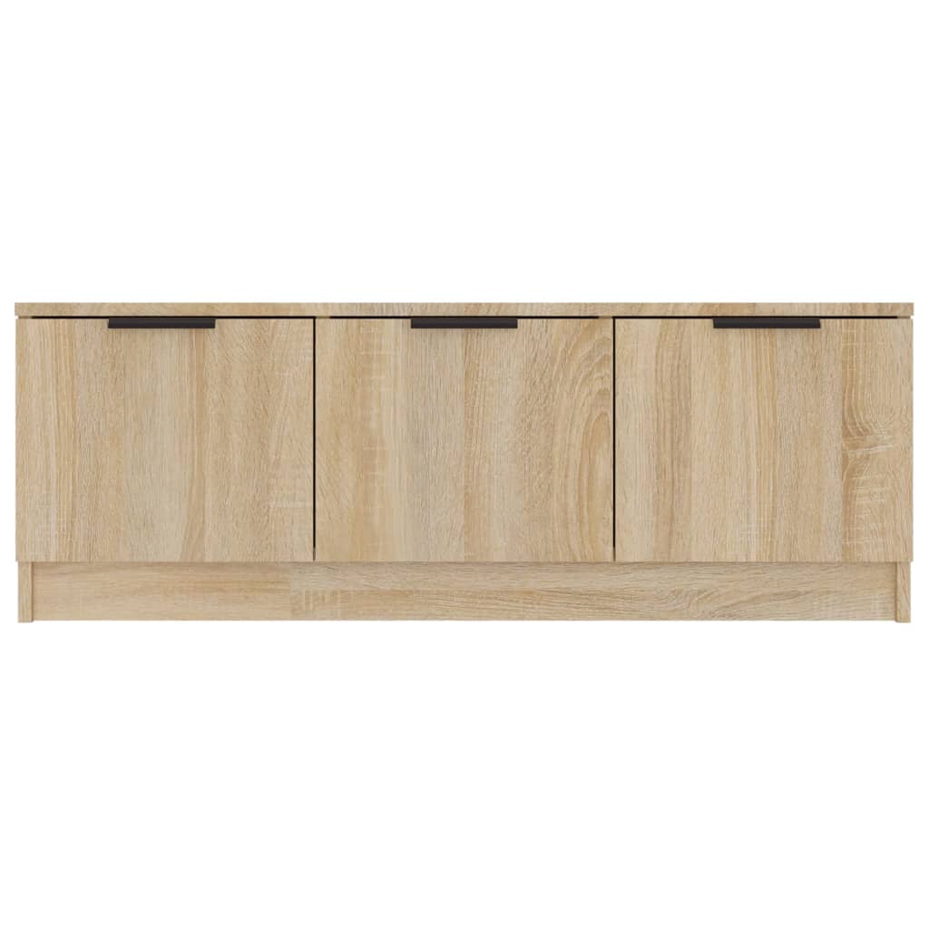 TV Cabinet Sonoma Oak 102x35x36.5 cm Engineered Wood