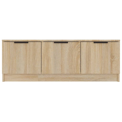 TV Cabinet Sonoma Oak 102x35x36.5 cm Engineered Wood