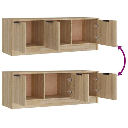 TV Cabinet Sonoma Oak 102x35x36,5 cm Engineered Wood