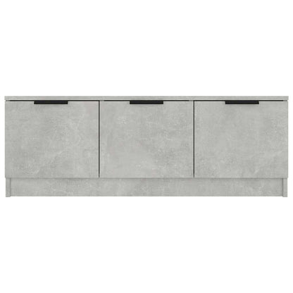 TV Cabinet Concrete Grey 102x35x36,5 cm Engineered Wood