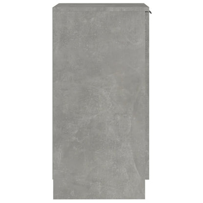 Shoe Cabinet Concrete Grey 30x35x70 cm Engineered Wood