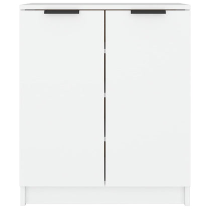Shoe Cabinet White 59x35x70 cm Engineered Wood