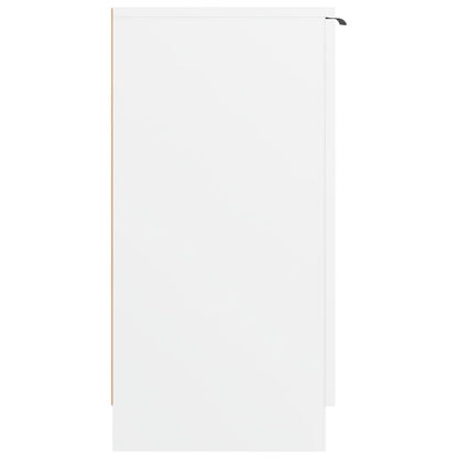 Shoe Cabinet White 59x35x70 cm Engineered Wood