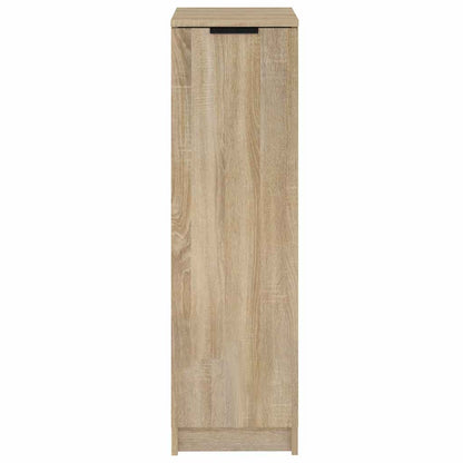 Shoe Cabinet Sonoma Oak 30x35x100 cm Engineered Wood