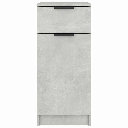 Desk Cabinet Concrete Grey 33,5x50x75 cm Engineered Wood