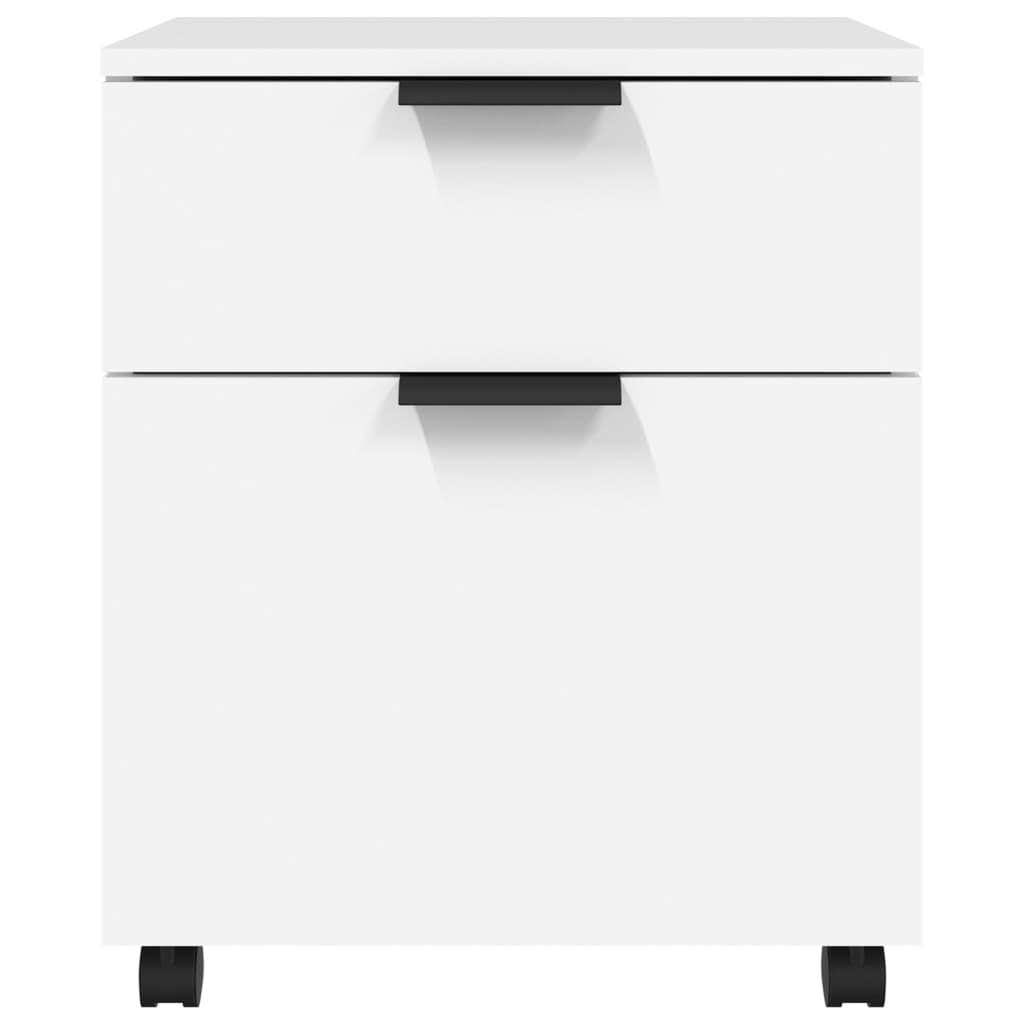 File Cabinet | White | Engineered wood | Medium | File Cabinet
