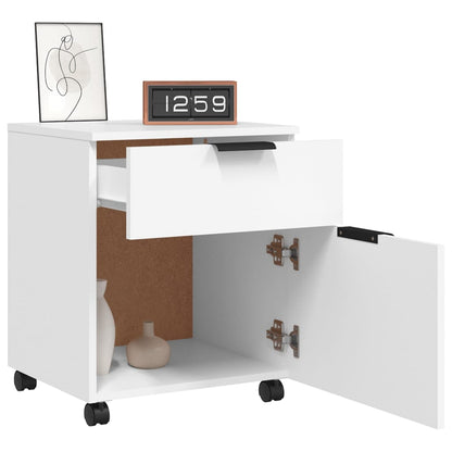 File Cabinet | White | Engineered wood | Medium | File Cabinet