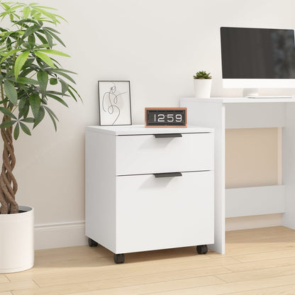 File Cabinet | White | Engineered wood | Medium | File Cabinet