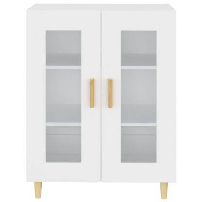 Sideboard White 69.5x34x90 cm Engineered Wood