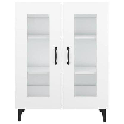 Sideboard White 69.5x34x90 cm Engineered Wood