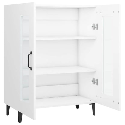 Sideboard White 69,5x34x90 cm Engineered Wood