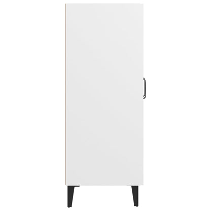 Sideboard White 69.5x34x90 cm Engineered Wood