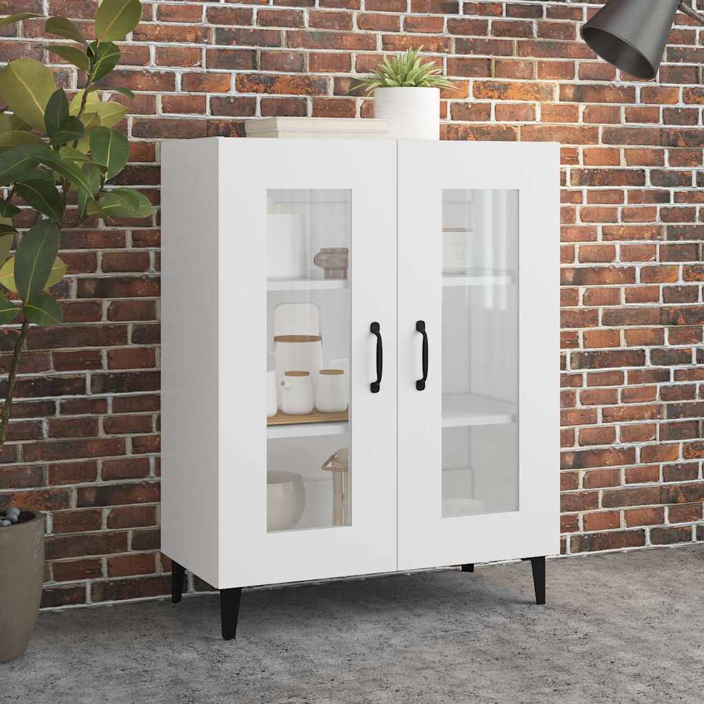 Sideboard White 69,5x34x90 cm Engineered Wood