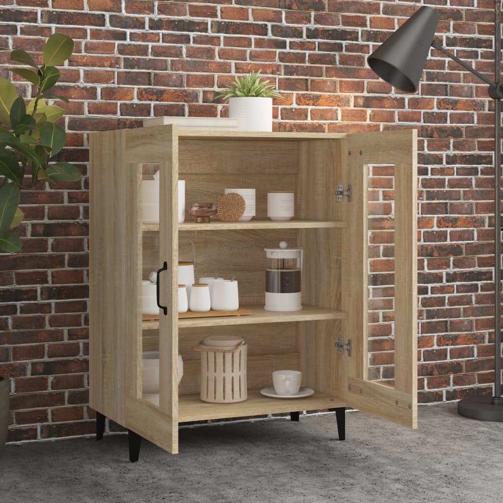 Sideboard Sonoma Oak 69.5x34x90 cm Engineered Wood