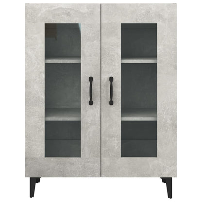 Sideboard Concrete Grey 69.5x34x90 cm Engineered Wood