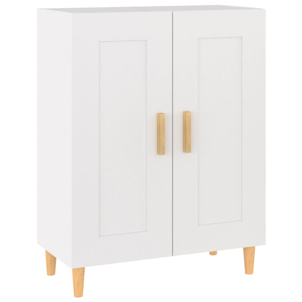Sideboard White 69.5x34x90 cm Engineered Wood