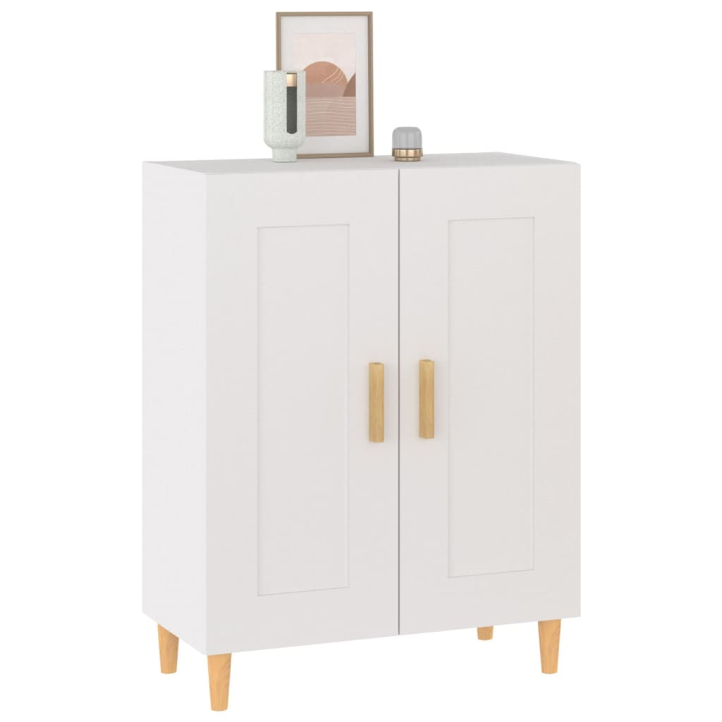Sideboard White 69.5x34x90 cm Engineered Wood