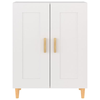 Sideboard White 69.5x34x90 cm Engineered Wood