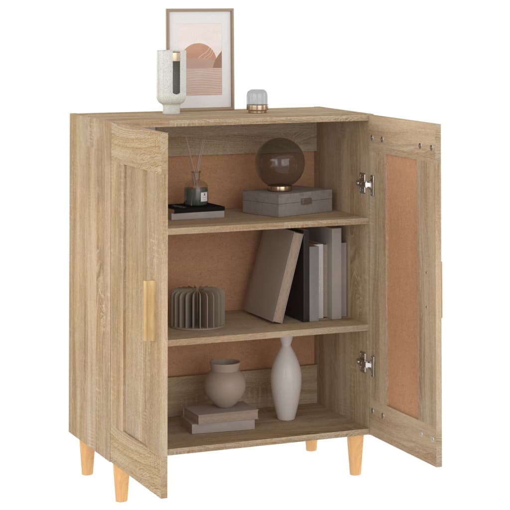 Sideboard Sonoma Oak 69.5x34x90 cm Engineered Wood
