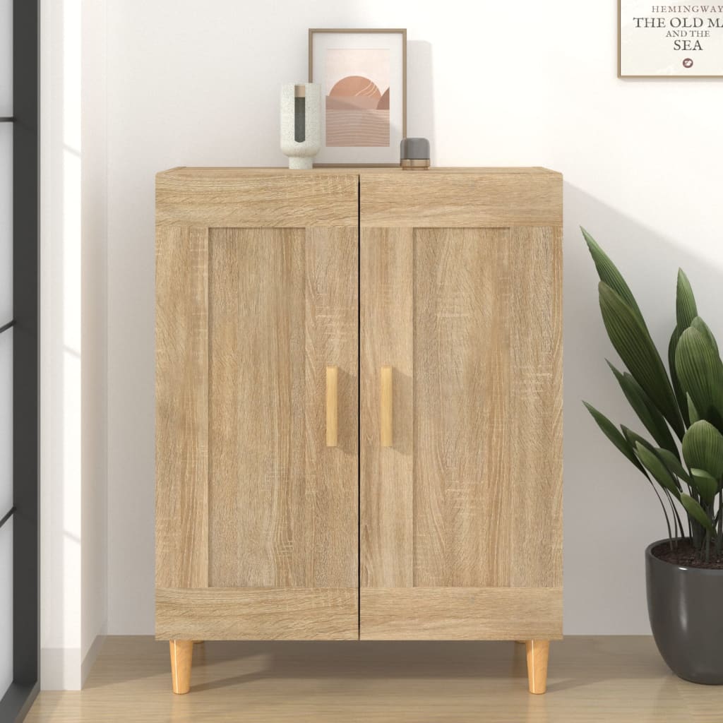 Sideboard Sonoma Oak 69.5x34x90 cm Engineered Wood