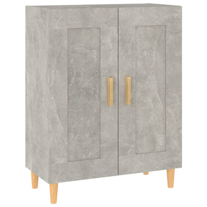 Sideboard | Concrete grey | Engineered wood, solid eucalyptus wood