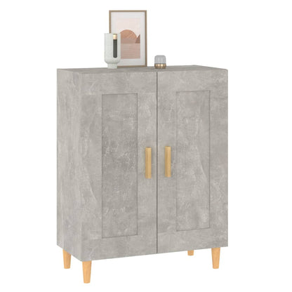 Sideboard | Concrete grey | Engineered wood, solid eucalyptus wood