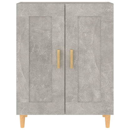 Sideboard | Concrete grey | Engineered wood, solid eucalyptus wood